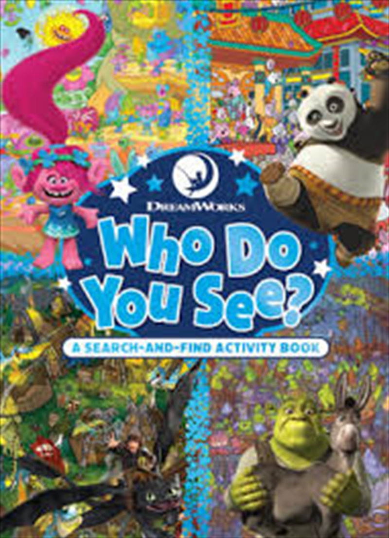 Dreamworks: Who Do You See? A Search-And-Find Activity Book/Product Detail/Kids Activity Books