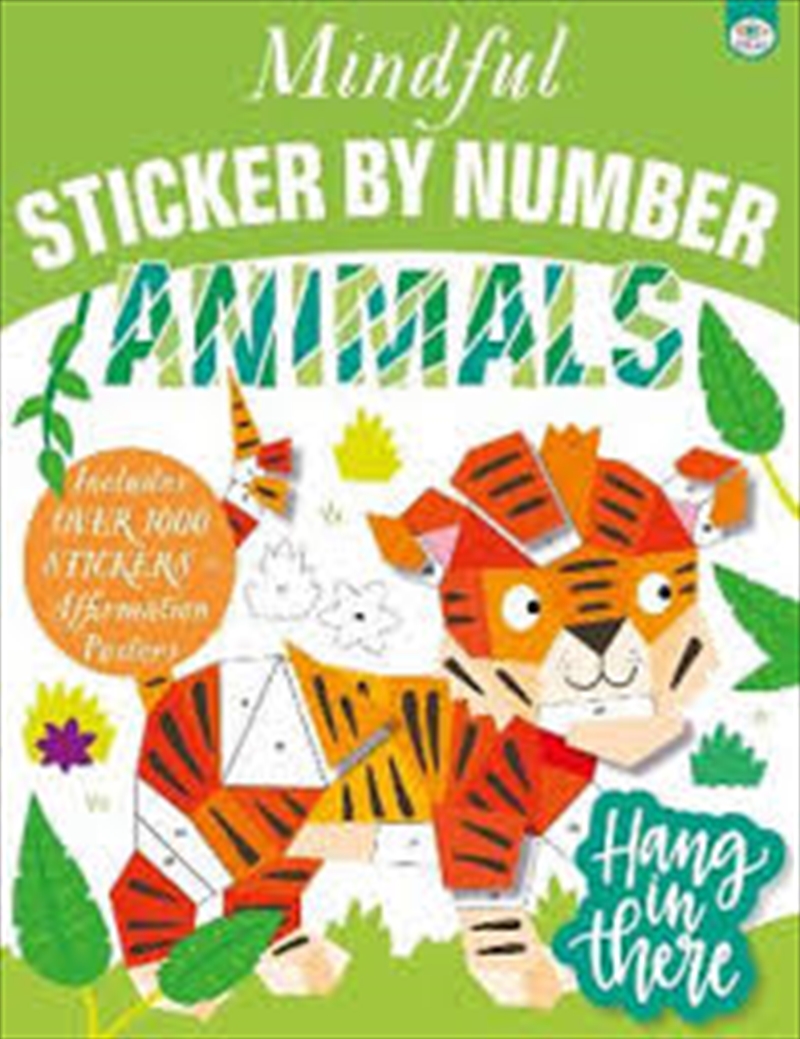 Mindful Sticker by Number: Animals/Product Detail/Kids Activity Books