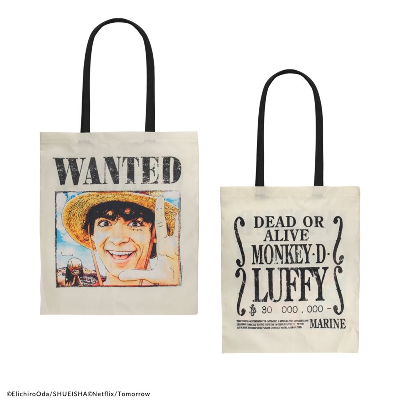 One Piece (2023) - Wanted Luffy Tote Bag/Product Detail/Bags