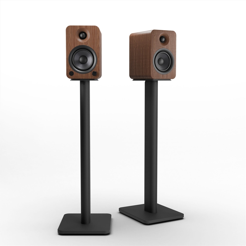 Kanto YU4 140W Powered Bookshelf Speakers with Bluetooth® and Phono Preamp - Pair, Walnut with SP26P/Product Detail/Speakers