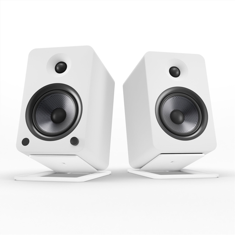 Kanto YU6 200W Powered Bookshelf Speakers with Bluetooth® and Phono Preamp - Pair, Matte White with/Product Detail/Speakers