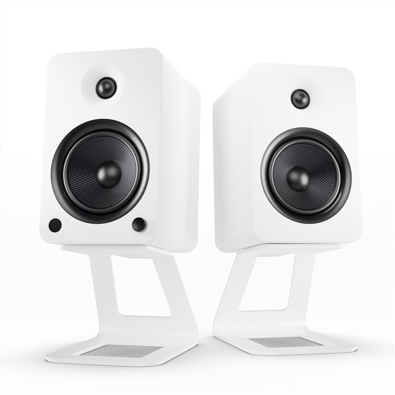 Kanto YU6 200W Powered Bookshelf Speakers with Bluetooth® and Phono Preamp - Pair, Matte White with/Product Detail/Speakers