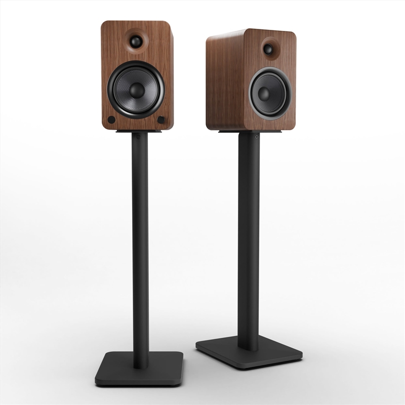 Kanto YU6 200W Powered Bookshelf Speakers with Bluetooth® and Phono Preamp - Pair, Walnut with SP26P/Product Detail/Speakers