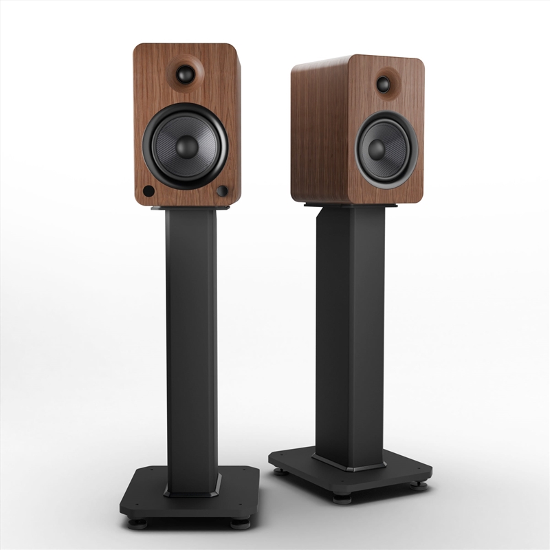 Kanto YU6 200W Powered Bookshelf Speakers with Bluetooth® and Phono Preamp - Pair, Walnut with SX22/Product Detail/Speakers