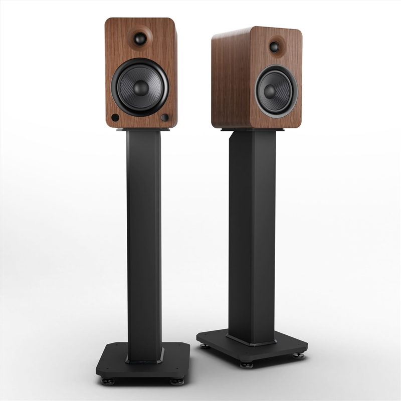 Kanto YU6 200W Powered Bookshelf Speakers with Bluetooth® and Phono Preamp - Pair, Walnut with SX26/Product Detail/Speakers