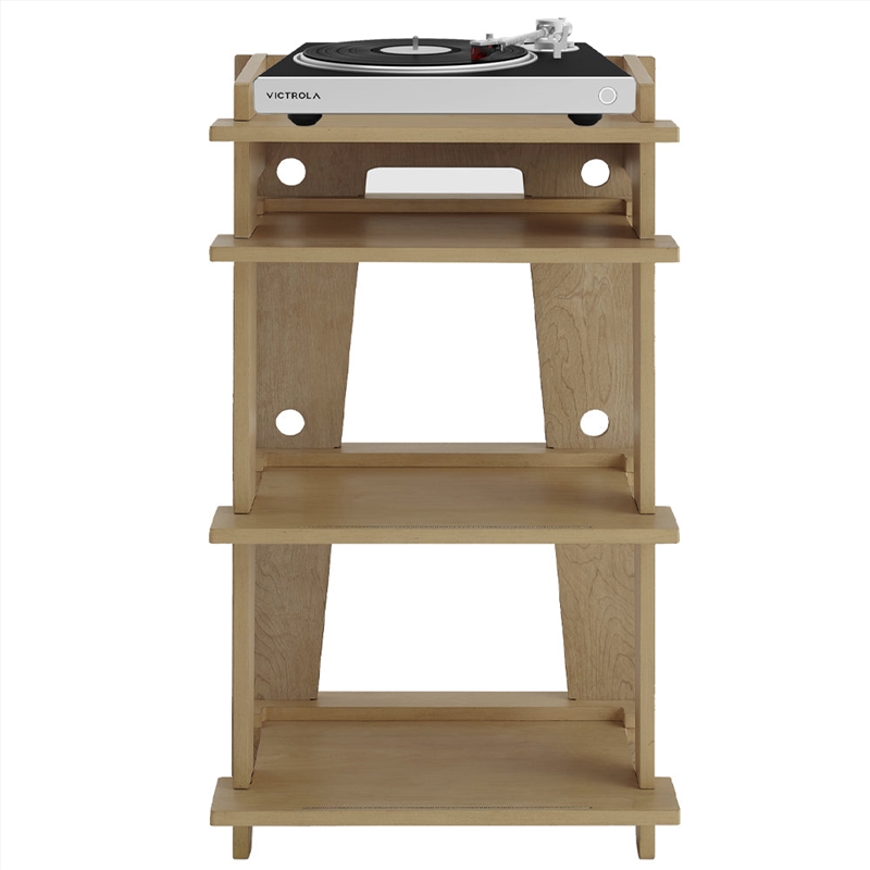 Victrola Hi-Res Carbon Turntable + Crosley Soho Turntable Stand - Natural/Product Detail/Turntables