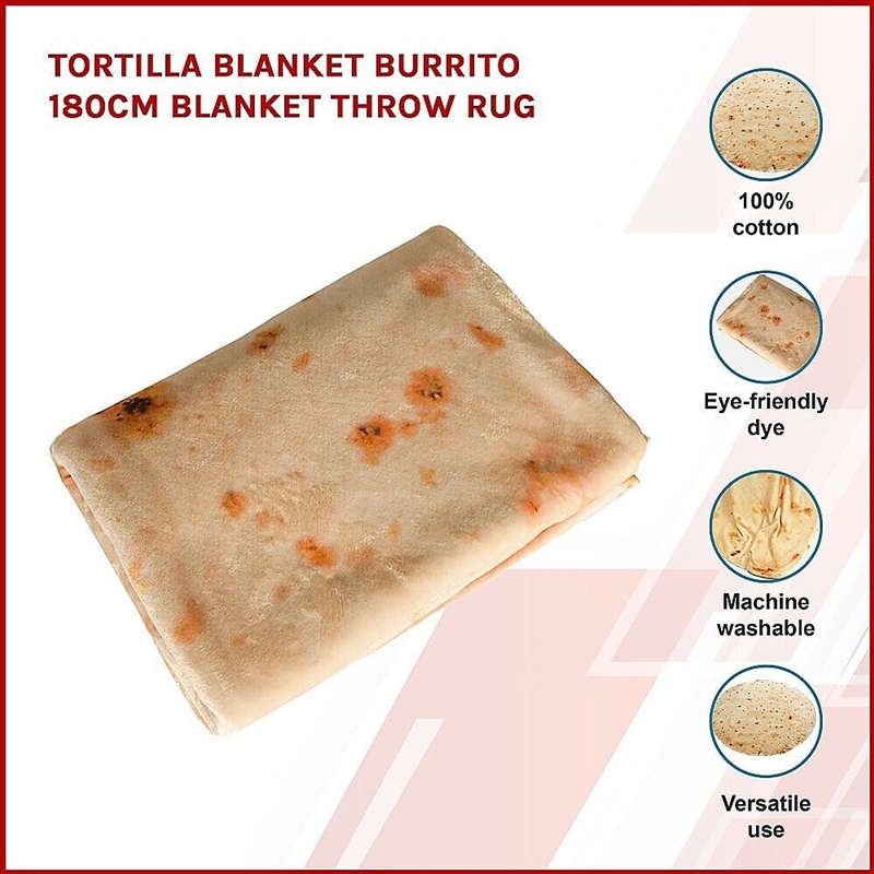 Tortilla/Burrito Blanket - 180cm/Product Detail/Manchester