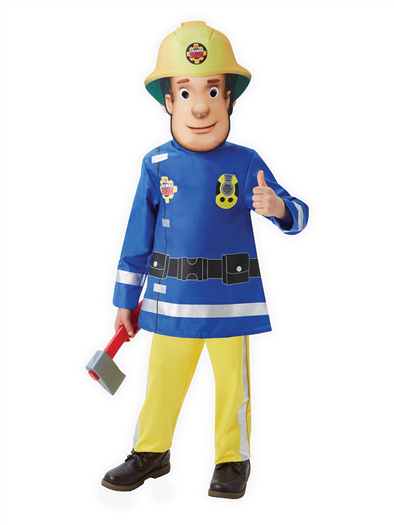 Fireman Sam Deluxe Costume - Size 3-5/Product Detail/Costumes
