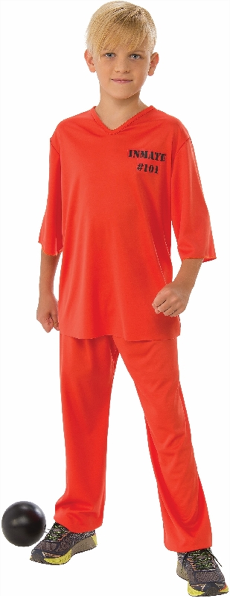 Inmate 101 Prisoner Costume - Size M/Product Detail/Costumes