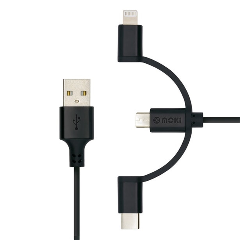 Moki 3 In 1 Microusb / Type-C/Product Detail/Cables