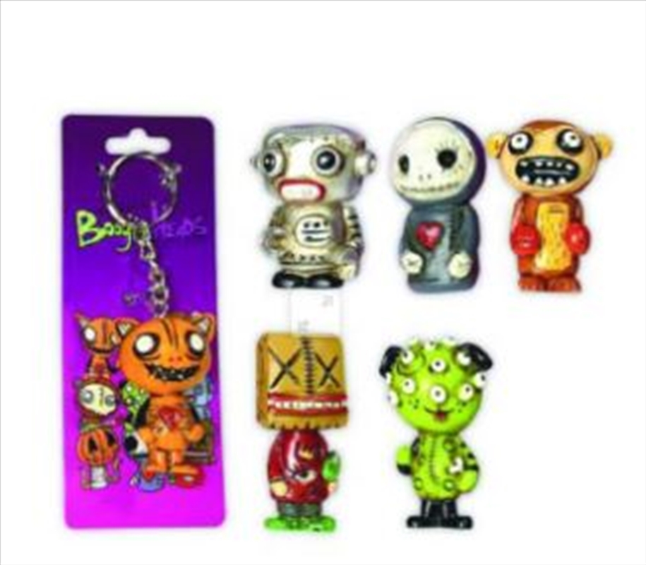 Boogily Heads Keychain (SENT AT RANDOM)/Product Detail/Keyrings