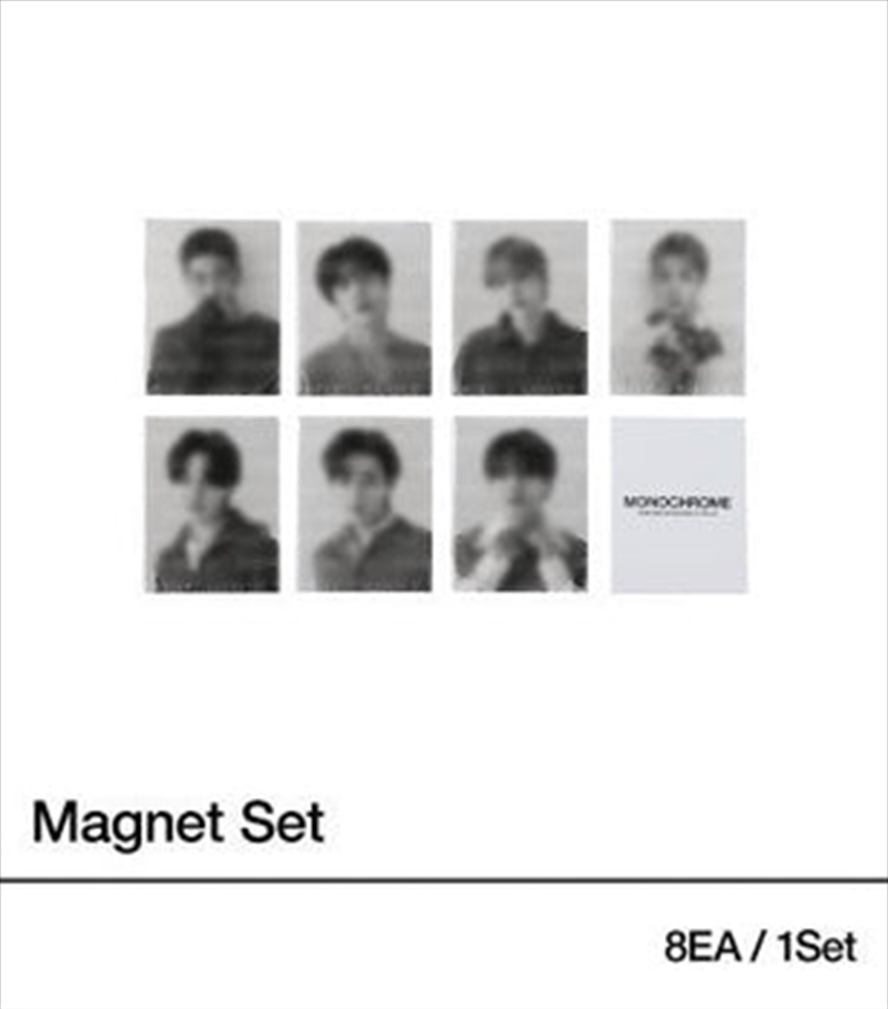 BTS - Pop Up : Monochrome Official Md Magnet Set/Product Detail/KPOP Merch