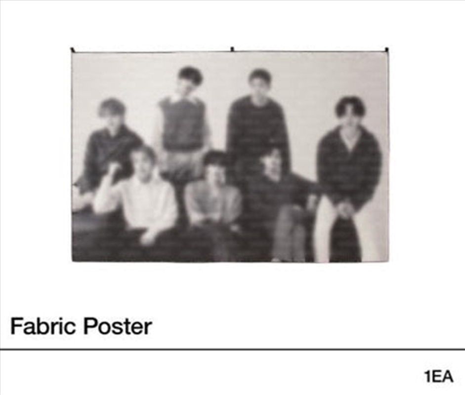 BTS - Pop Up : Monochrome Official Md Fabric Poster/Product Detail/World