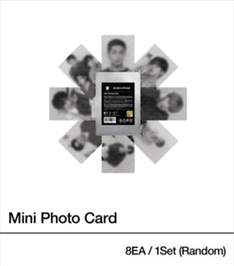 BTS - Pop Up : Monochrome Official Md Mini Photo Card/Product Detail/KPOP Merch