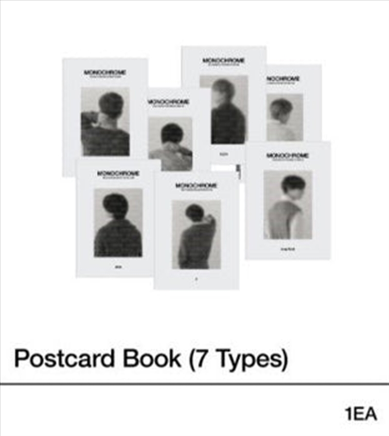 BTS - Pop Up : Monochrome Official Md Postcard Book - Rm/Product Detail/World