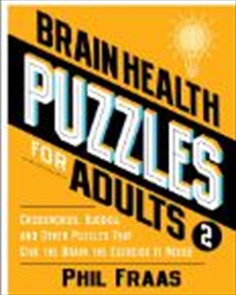 Brain Health Puzzles for Adults 2/Product Detail/Adults Activity Books