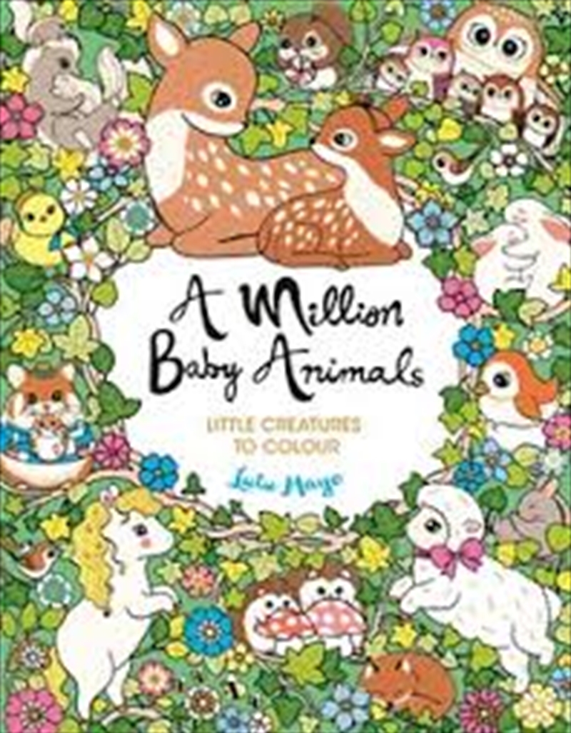 Million Baby Animals/Product Detail/Adults Colouring