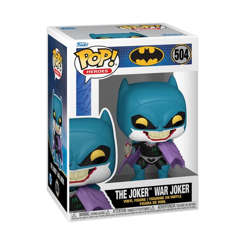 Batman: War Zone - The Joker "War Joker" Pop! Vinyl/Product Detail/Standard Pop Vinyl