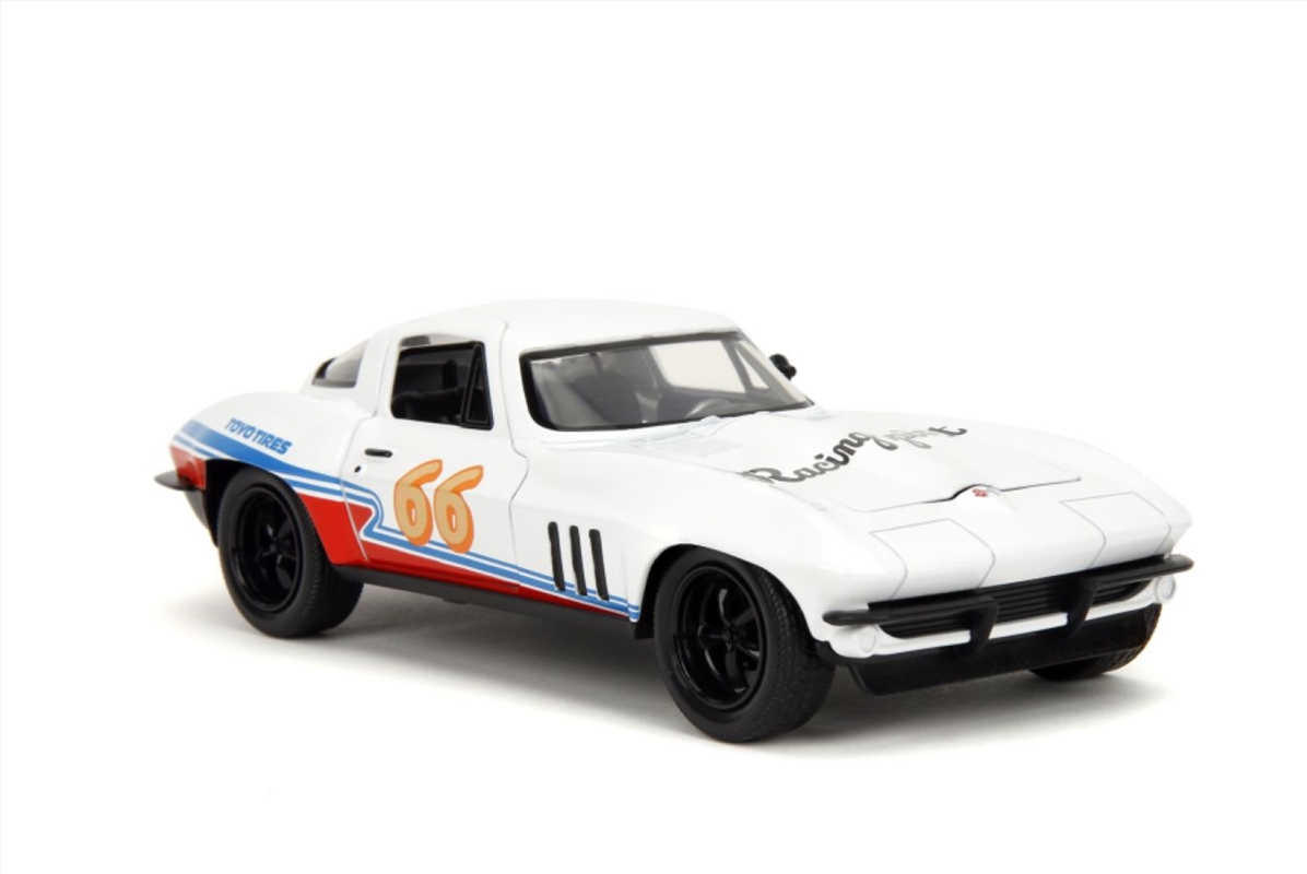 Big Time Muscle: Dark Horse - 1966 Chevorlet Corvette 1:24 Scale Die-cast Vehicle/Product Detail/Figurines