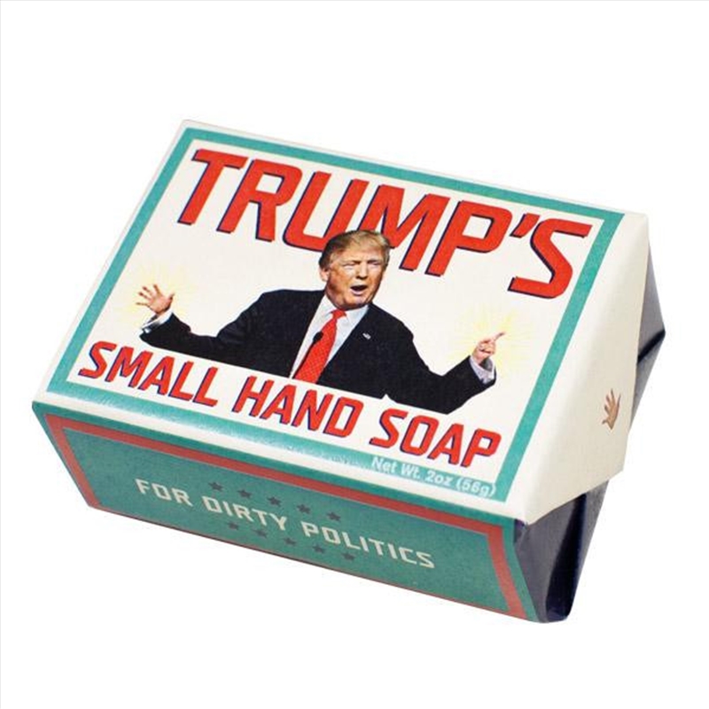 Unemployed Philosophers Guild - Trump’s Small Hand Soap/Product Detail/Accessories