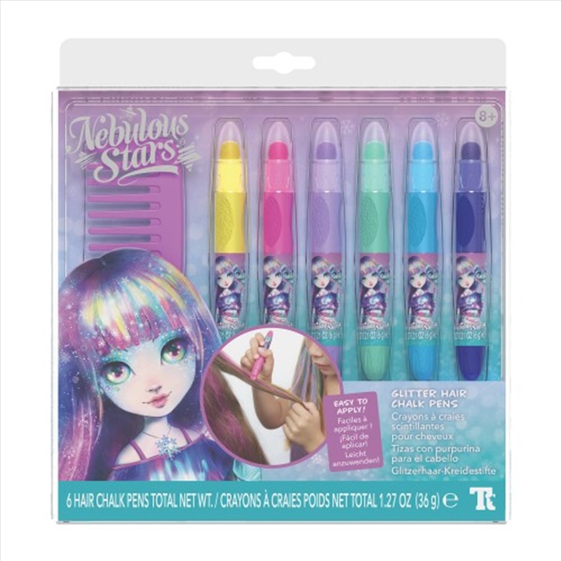 Nebulous Stars- Glitter Hair Chalk Pens/Product Detail/Pens, Markers & Highlighters