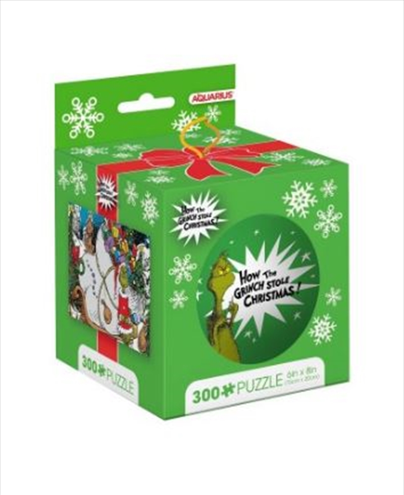 How The Grinch Stole Christmas 300 Piece Jigsaw Puzzle in Tin Globe/Product Detail/Jigsaw Puzzles