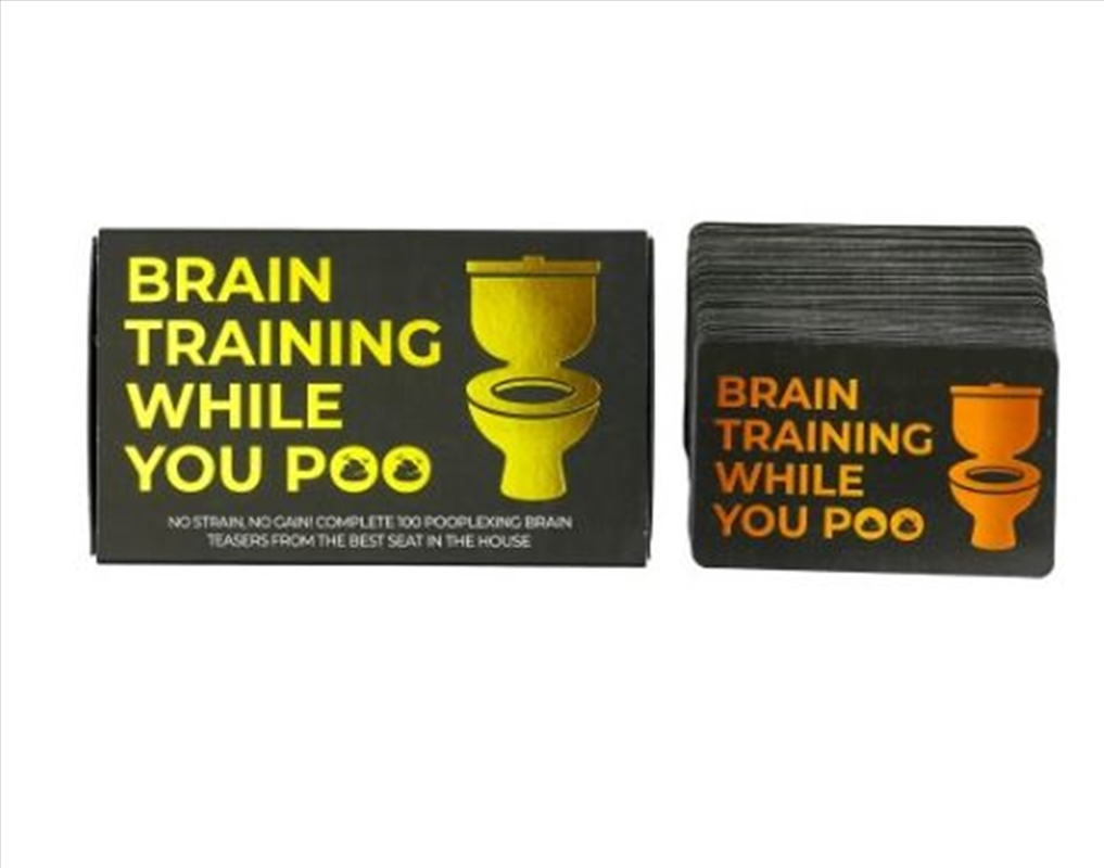 Brain Training While You Poo/Product Detail/Card Games
