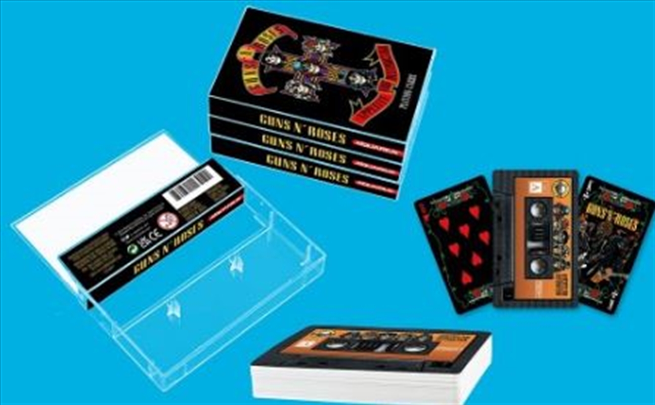 Guns N’ Roses Cassette Playing Cards (PDQ)/Product Detail/Card Games
