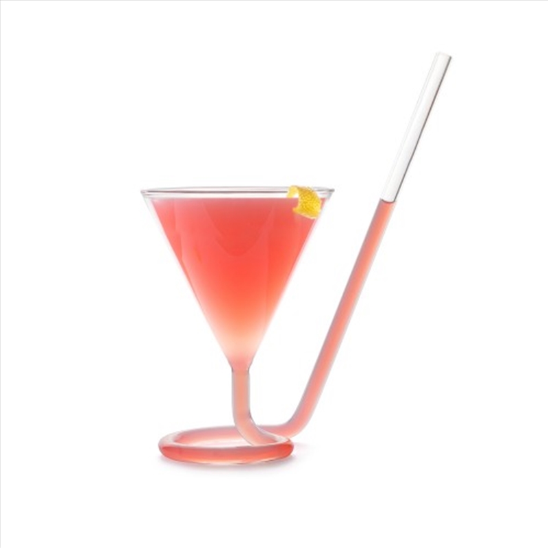 Thumbs Up!- Martini Straw Glass (250ml)/Product Detail/Drinkware