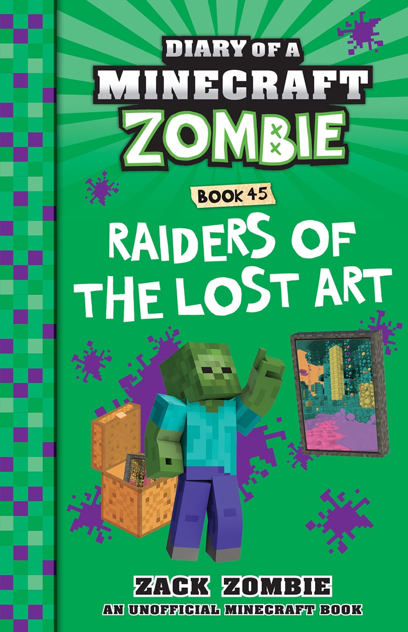 Raiders of the Lost Art (Diary of a Minecraft Zombie, Book 45)/Product Detail/Childrens Fiction Books