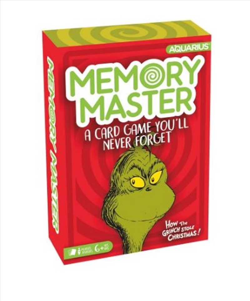 How The Grinch Stole Christmas Memory Master Card Game/Product Detail/Card Games