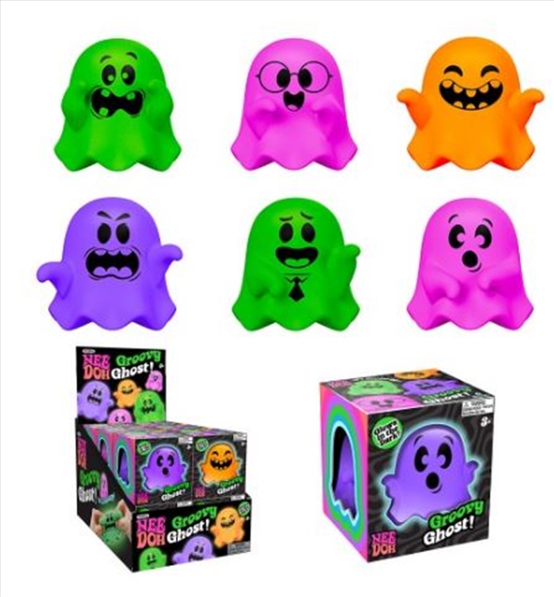 Nee-Doh Groovy Ghosts (Halloween) (SENT AT RANDOM)/Product Detail/Stress & Squishy