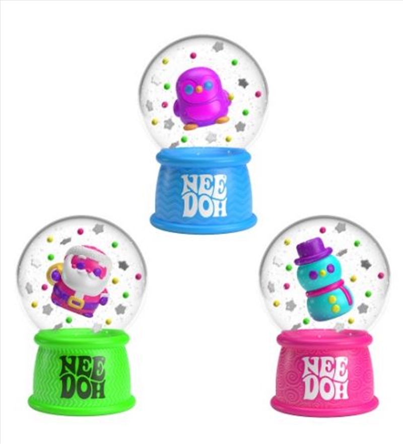 Nee-Doh Squish n Snow Globe (Christmas) (SENT AT RANDOM)/Product Detail/Fidget & Sensory