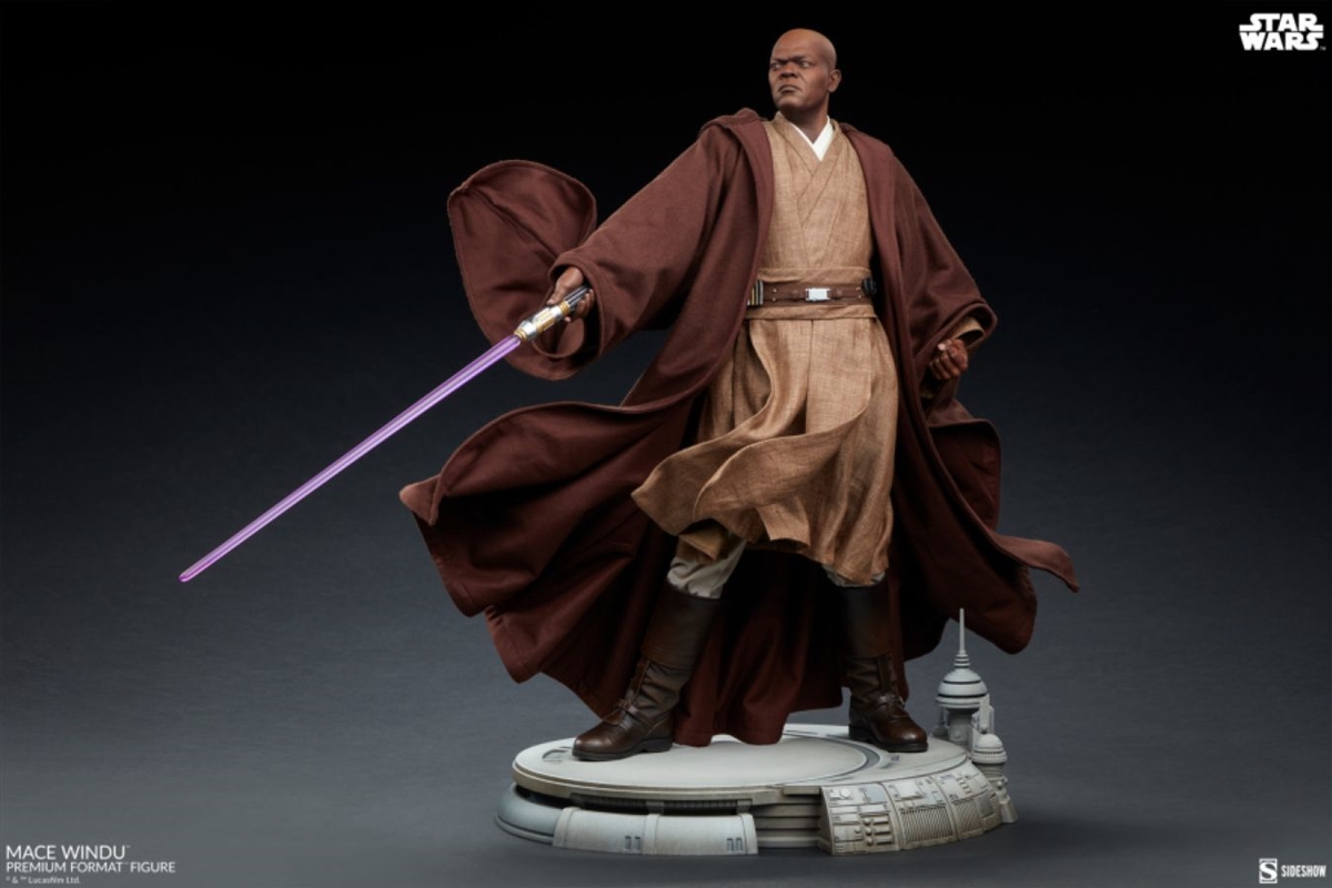 Star Wars: Episode 3 - Mace Windu Premium Format Statue/Product Detail/Statues