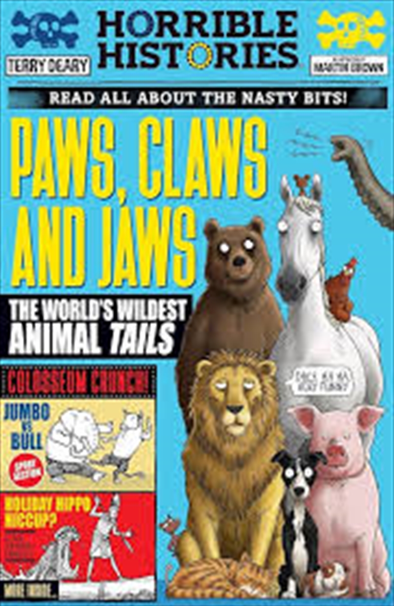 Paws, Claws and Jaws (Horrible Histories)/Product Detail/Childrens Fiction Books