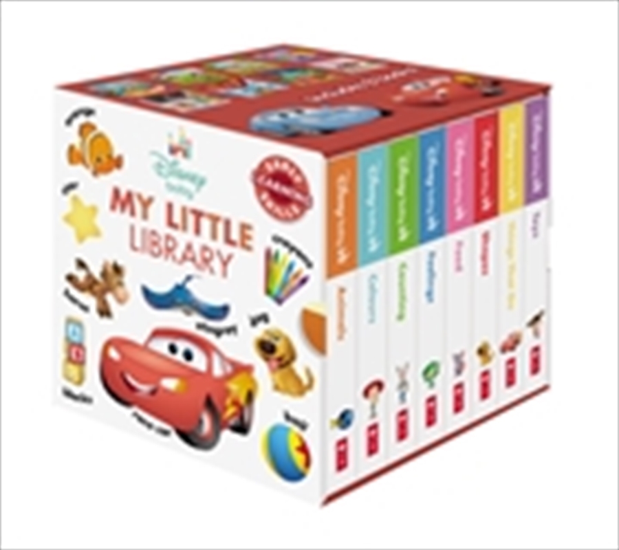 Disney: My Little 8-Book Library Cube (Disney Baby: Starring Lightning McQueen)/Product Detail/Early Childhood Fiction Books