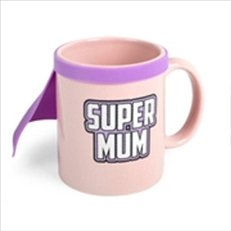 Thumbs Up!- Super Mum with Cape Mug (Ceramic, 300mL)/Product Detail/Mugs