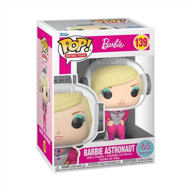 Barbie: 65th Anniversary - Barbie Astronaut Pop! Vinyl/Product Detail/Standard Pop Vinyl