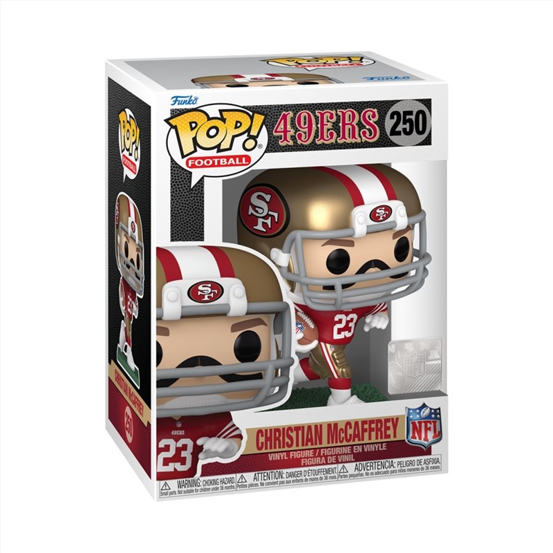 NFL: 49ers - Christian McCaffrey Pop! Vinyl/Product Detail/Sport