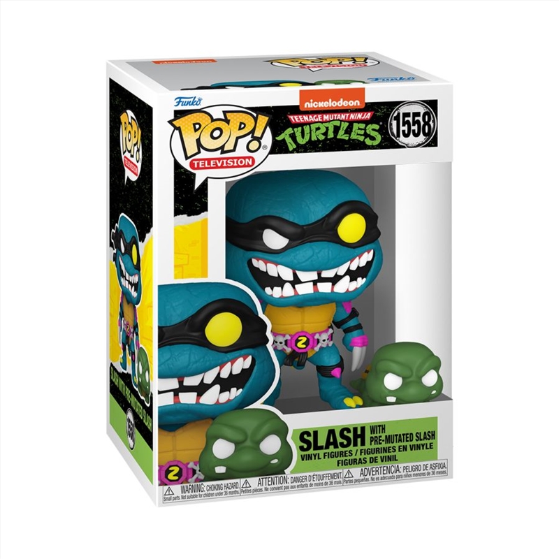 Teenage Mutant Ninja Turtles - Slash With Mouser Pop! Vinyl/Product Detail/TV