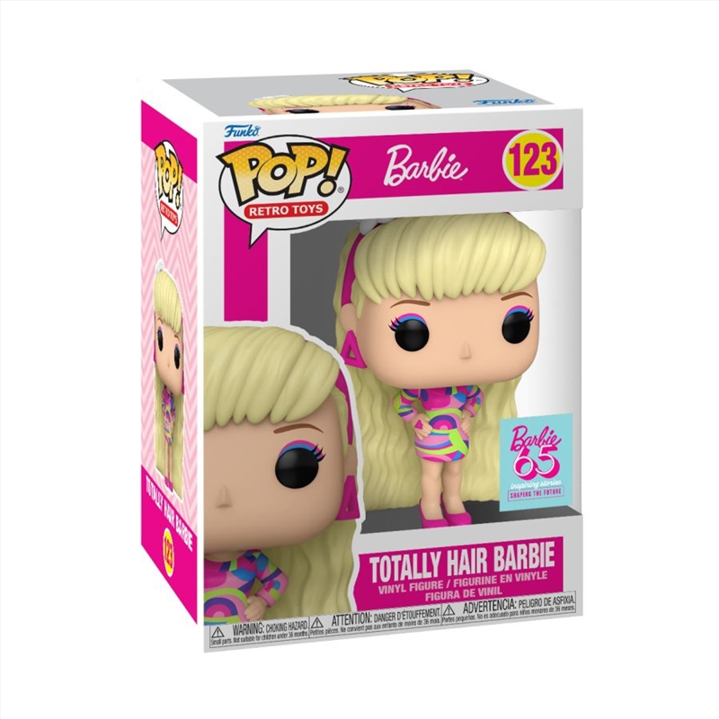 Barbie: 65th Anniversary - Totally Hair Barbie Pop! Vinyl/Product Detail/Standard Pop Vinyl