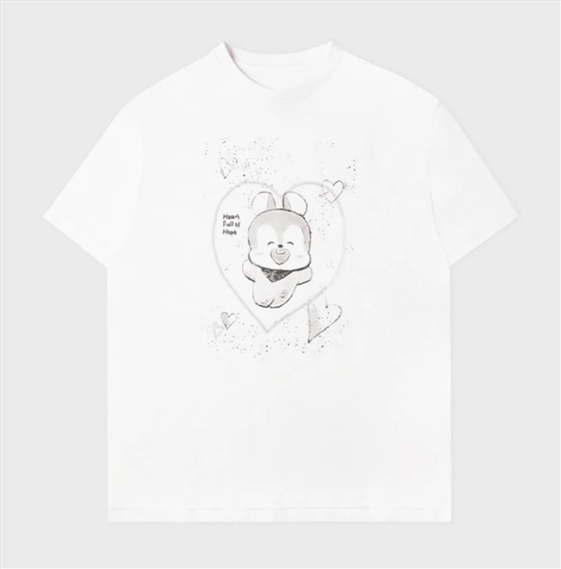 Bt21 Basic Drawing Short Sleeve Tshirt White Mang L/Product Detail/KPOP Merch