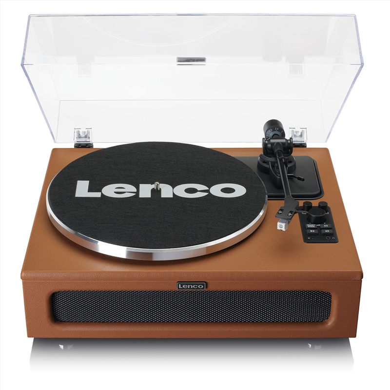 Lenco Record Player with 4 built-in Speakers - Brown/Product Detail/Turntables