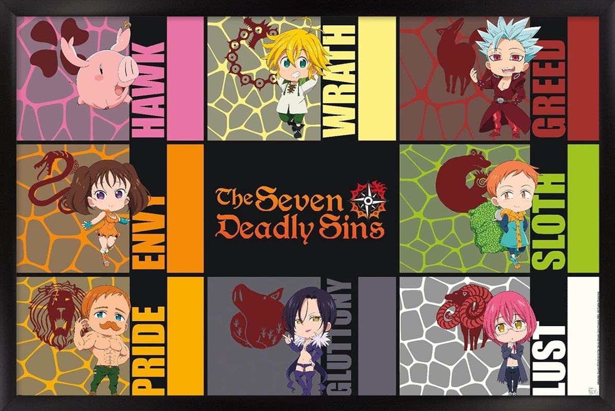 Seven Deadly Sins Chibis/Product Detail/Posters & Prints