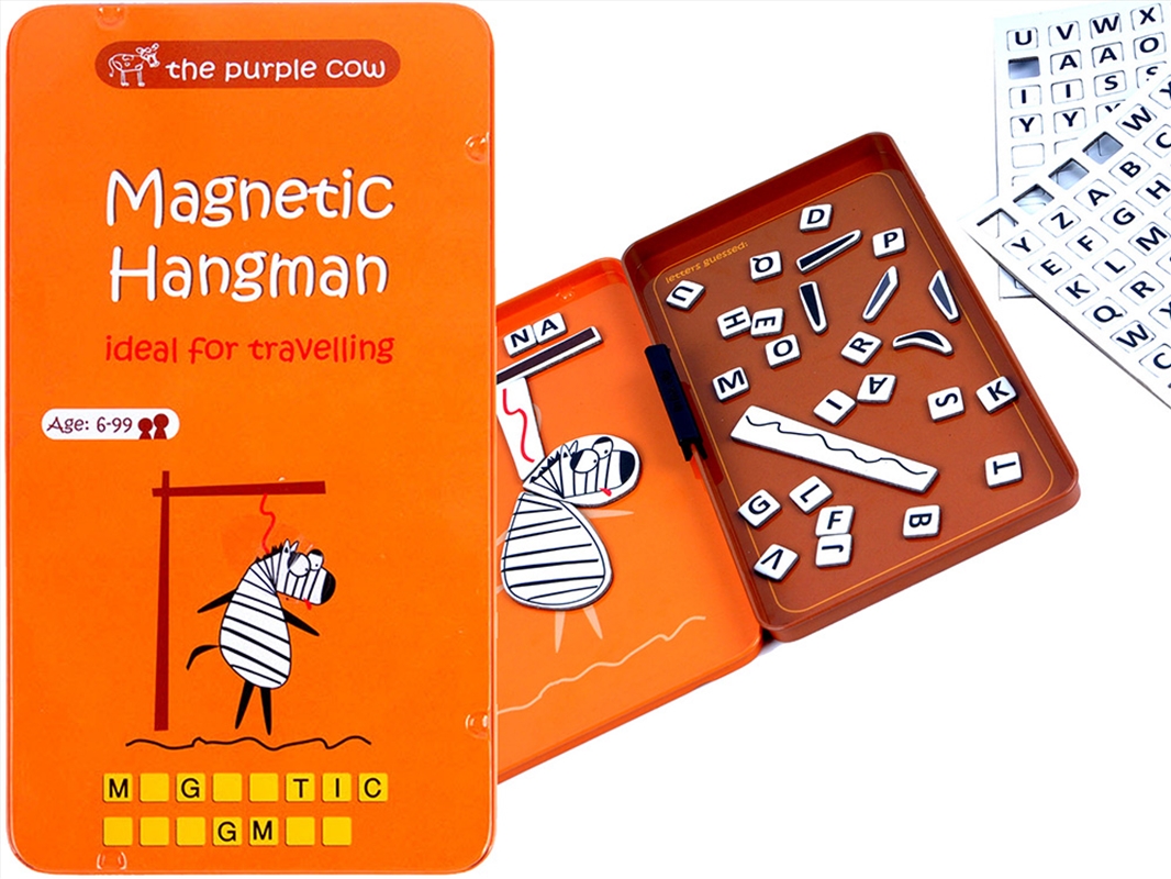 Hangman: Magnetic Travel Tin/Product Detail/Games