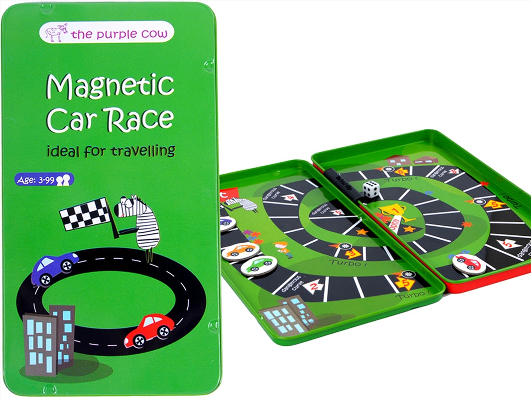 Car Race: Magnetic Travel Tin/Product Detail/Games