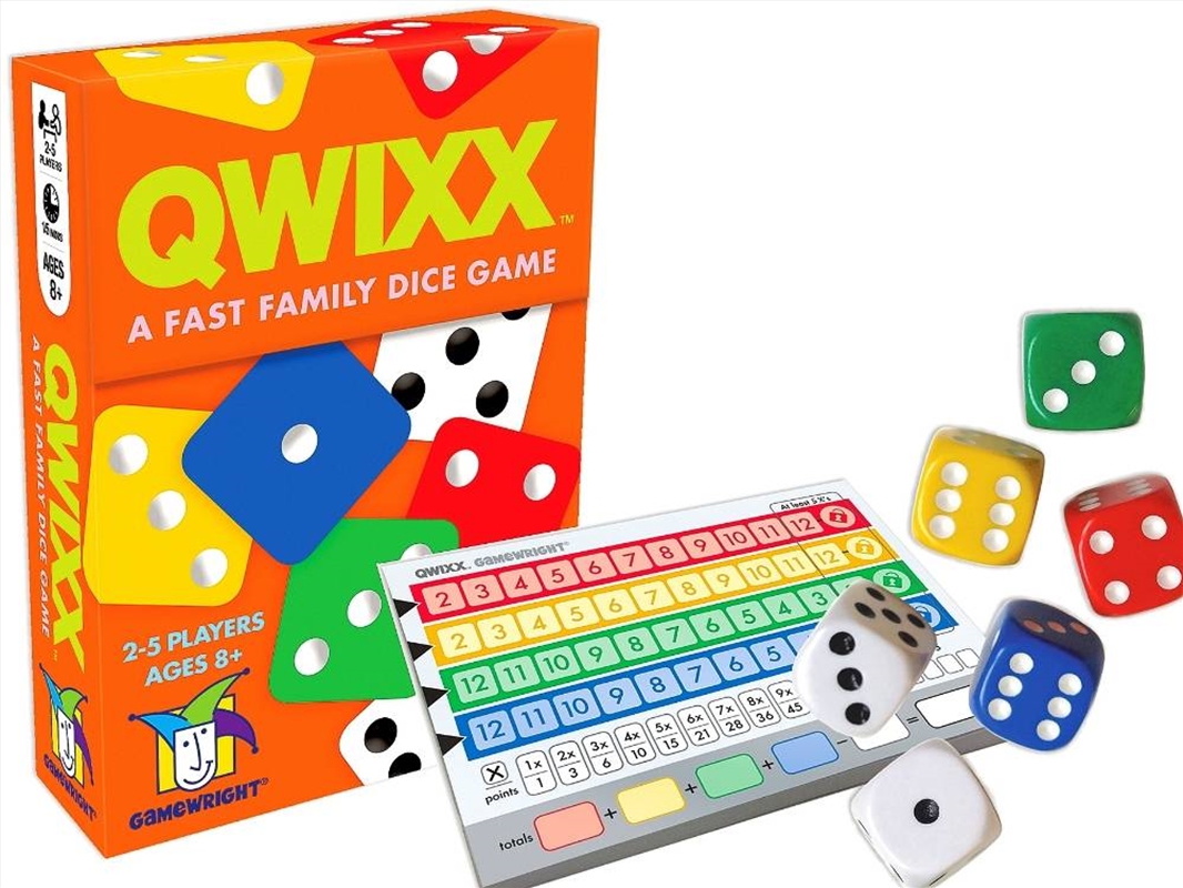 Qwixx Family Dice Game/Product Detail/Dice Games