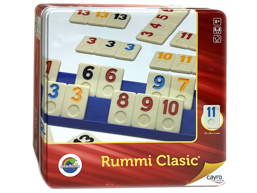 Rummi Classic In Tin (Cayro)/Product Detail/Games