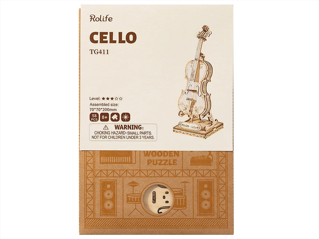 Diy Cello Wooden 3D Kit/Product Detail/Arts & Craft