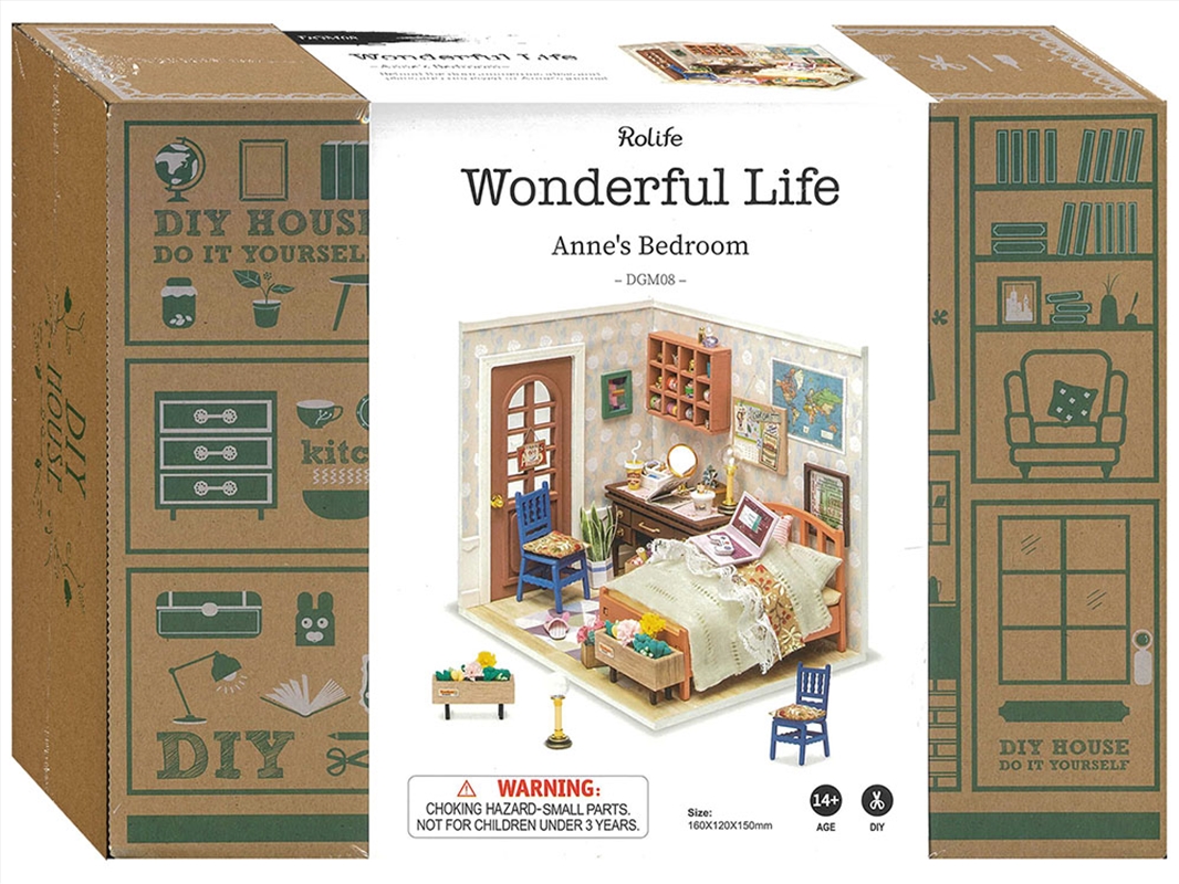 Diy Mini House Anne's Bedroom 3D Kit/Product Detail/Arts & Craft